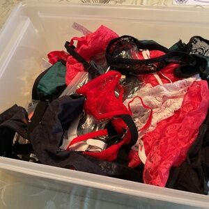 New or slightly used lingerie